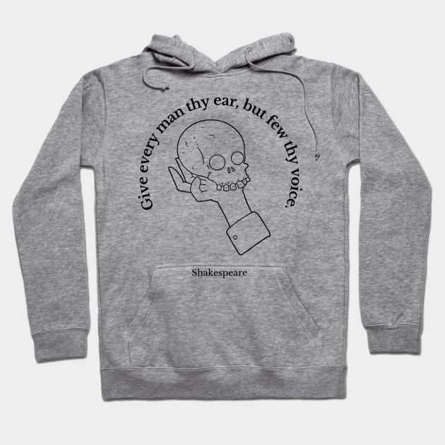 Quote by Shakespeare famous Hoodie by WrittersQuotes